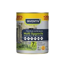 Peinture Extérieure Multi-Supports satin INVENTIV 2.5 L + 20% Gris ALU
